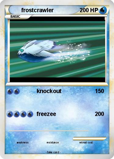 Pokemon frostcrawler