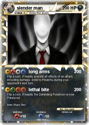 Pokemon slender man