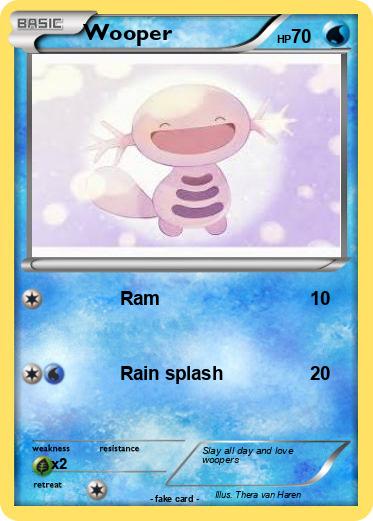 Pokemon Wooper