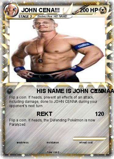 Pokemon JOHN CENA!!!