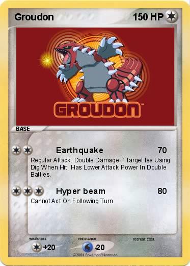 Pokemon Groudon