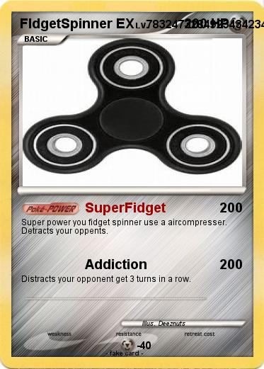 Pokemon FIdgetSpinner EX
