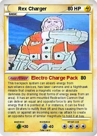 Pokemon Rex Charger