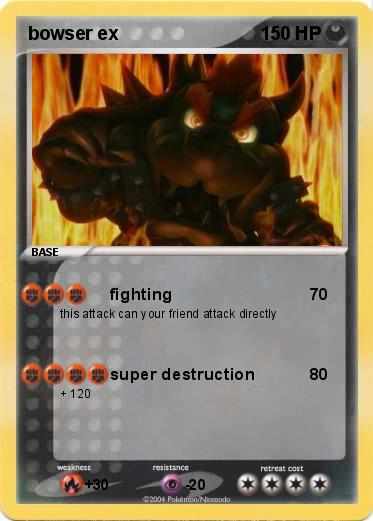 Pokemon bowser ex