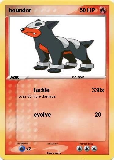 Pokemon houndor