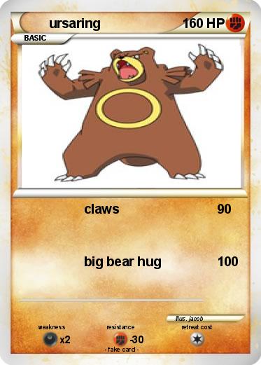 Pokemon ursaring
