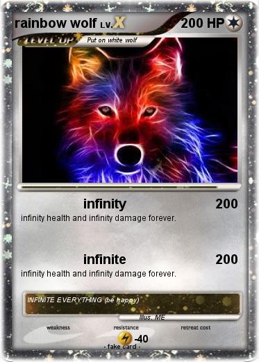 Pokemon rainbow wolf
