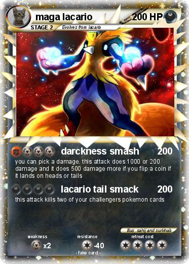 Pokemon maga lacario