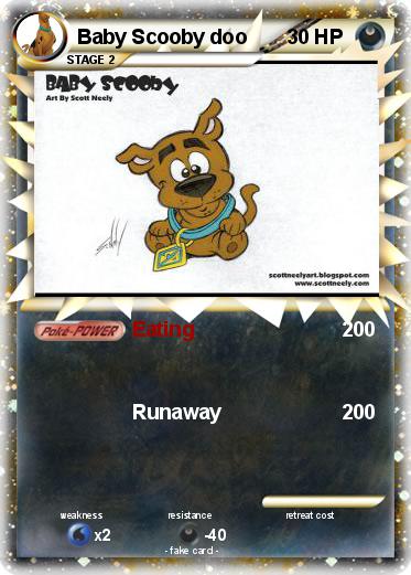 Pokemon Baby Scooby doo