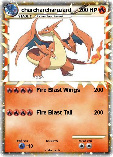 Pokemon charcharcharazard