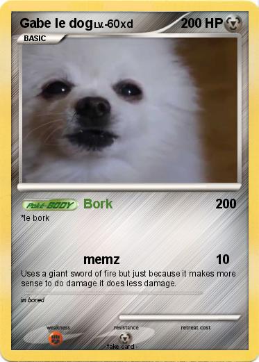 Pokemon Gabe le dog