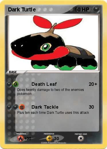 Pokemon Dark Turtle