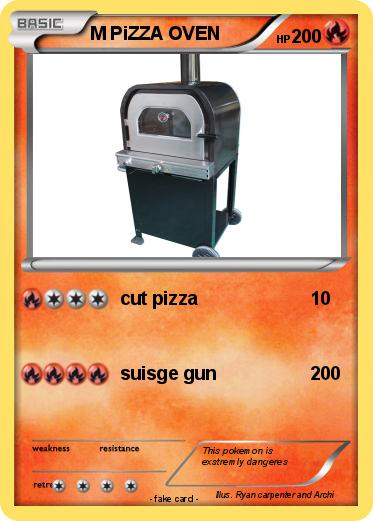 Pokemon M PiZZA OVEN