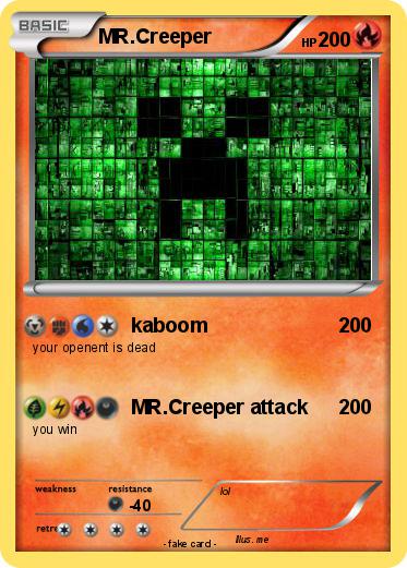 Pokemon MR.Creeper