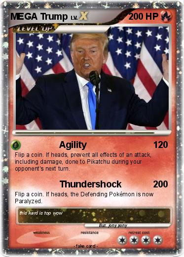 Pokemon MEGA Trump