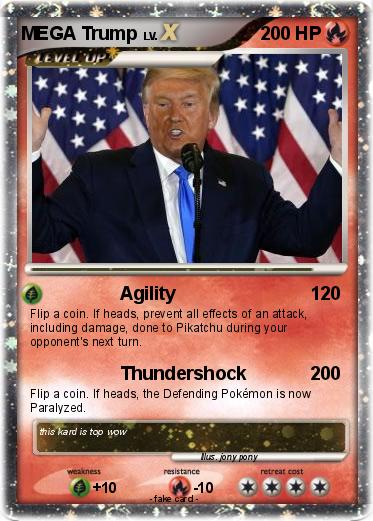 Pokemon MEGA Trump