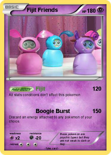 Pokemon Fijit Friends