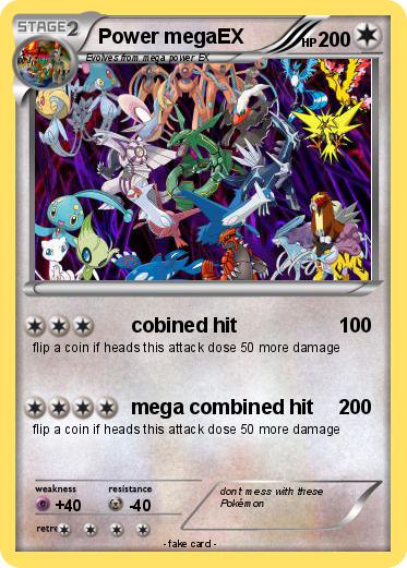 Pokemon Power megaEX