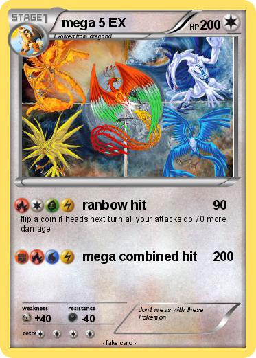 Pokemon mega 5 EX