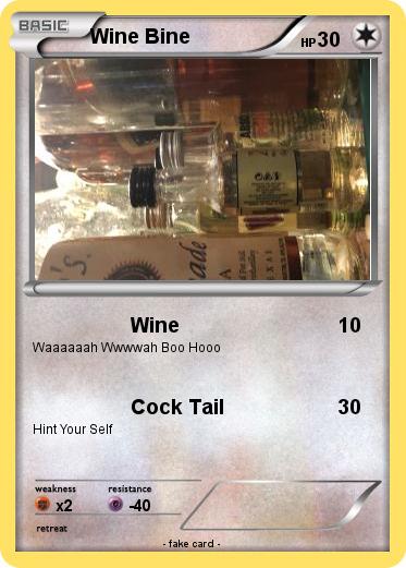 Pokemon Wine Bine