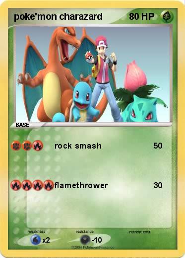Pokemon poke'mon charazard