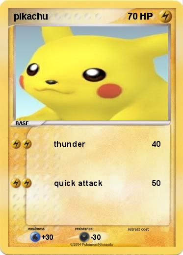 Pokemon pikachu