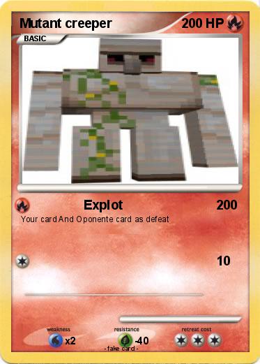 Pokemon Mutant creeper