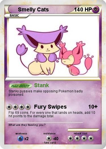 Pokemon Smelly Cats
