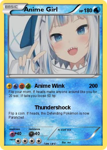 Pokemon Anime Girl