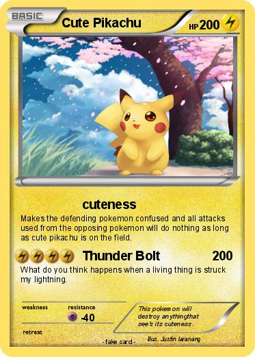 Pokemon Cute Pikachu
