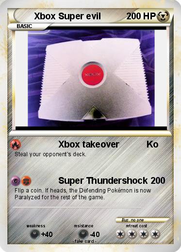 Pokemon Xbox Super evil