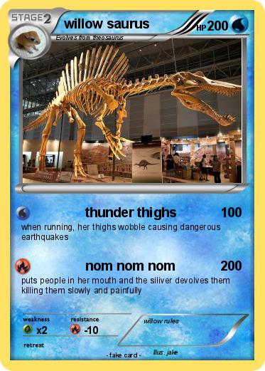 Pokemon willow saurus