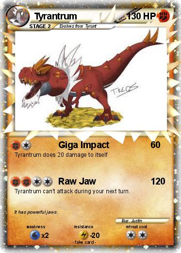 Pokemon Tyrantrum