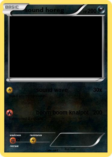 Pokemon sound horeg