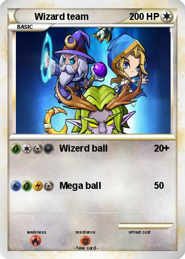Pokemon Wizard team
