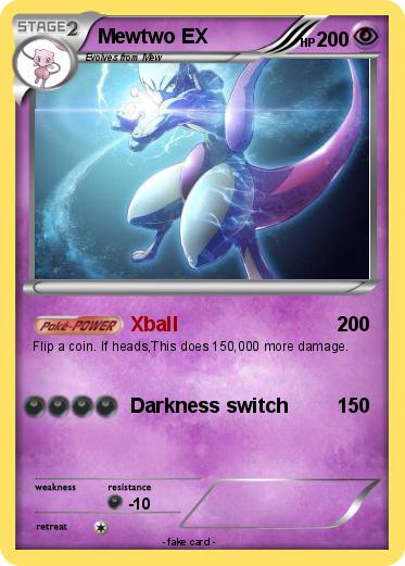 Pokemon Mewtwo EX