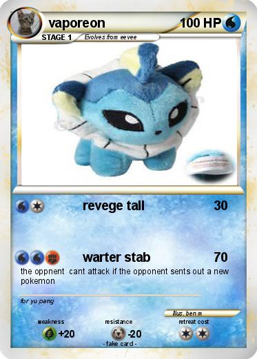 Pokemon vaporeon