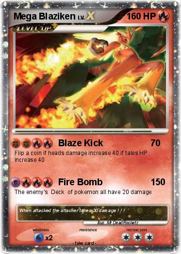 Pokemon Mega Blaziken
