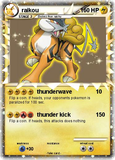 Pokemon raikou