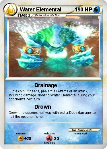 Pokemon Water Elemental