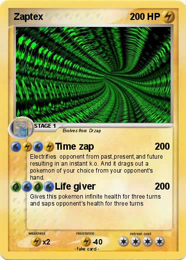 Pokemon Zaptex