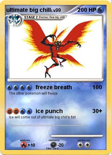 Pokemon ultimate big chill