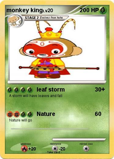 Pokemon monkey king