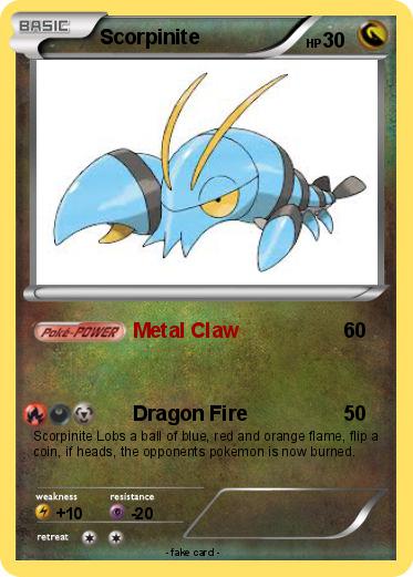 Pokemon Scorpinite
