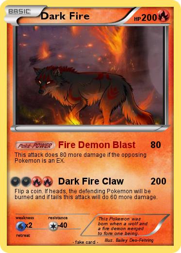Pokemon Dark Fire