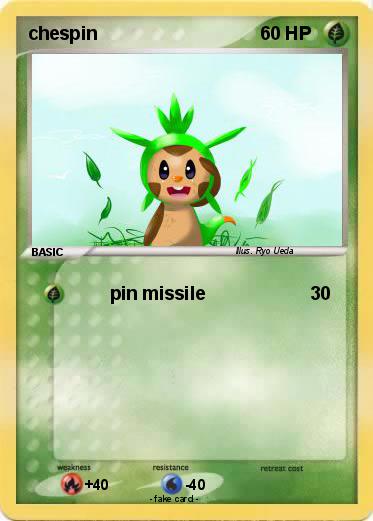 Pokemon chespin