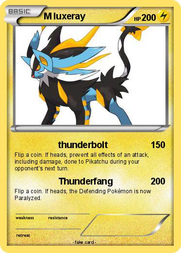 Pokemon M luxeray