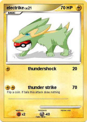 Pokemon electrike
