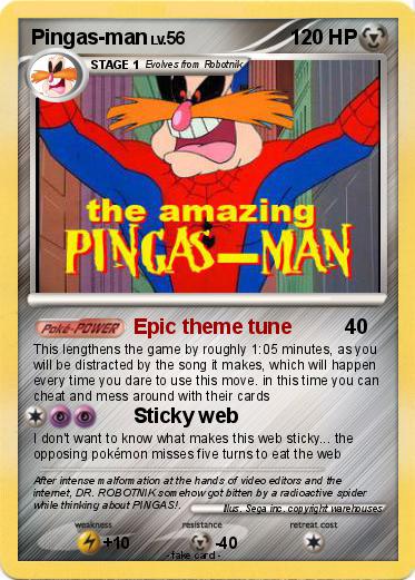 Pokemon Pingas-man