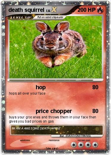 Pokemon death squirrel